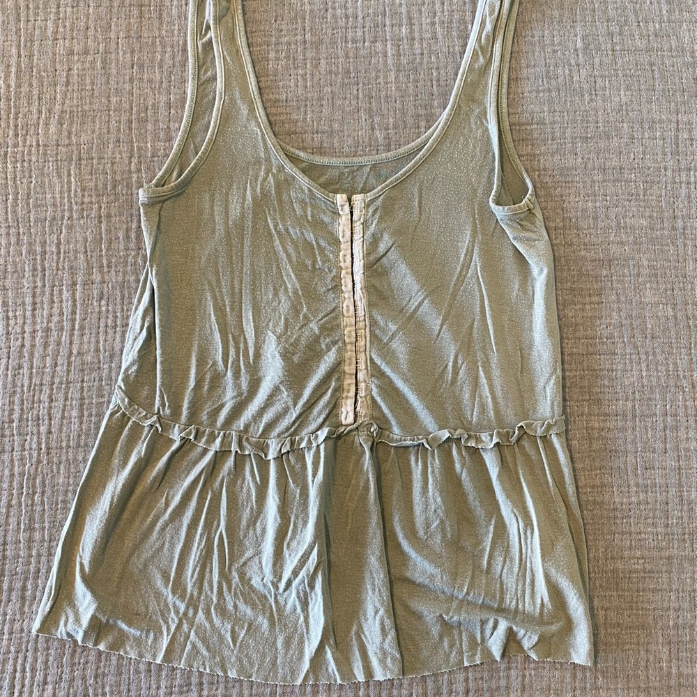Stylish Green Tank Top